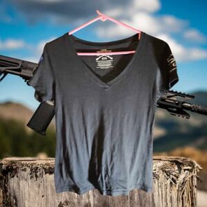 Grunt Style V Neck Tee Size L  (OS-1167)
